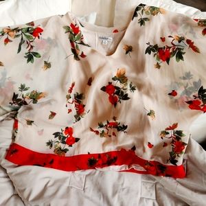 Ophelia Roe Women's shirt, size medium